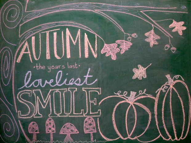 fall chalkboard artwork 10