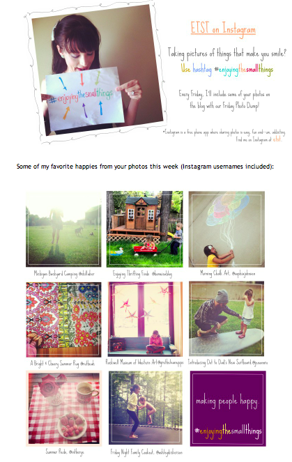 enjoying the small things