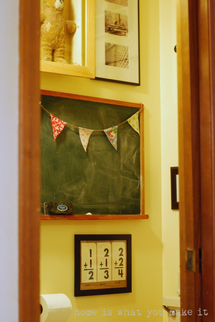 home made lovely - powder bath 1