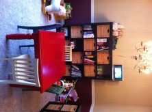 Playroom big bookcase